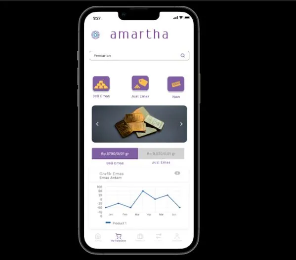 UI UX Case Study: Amartha Gold Investment