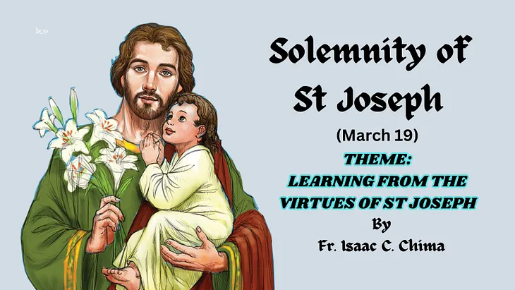 Solemnity of St Joseph (March 19): reflection