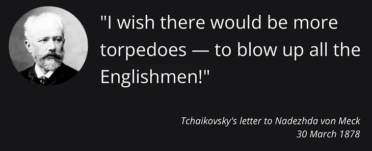 What Is Wrong With Pyotr Ilyich Tchaikovsky