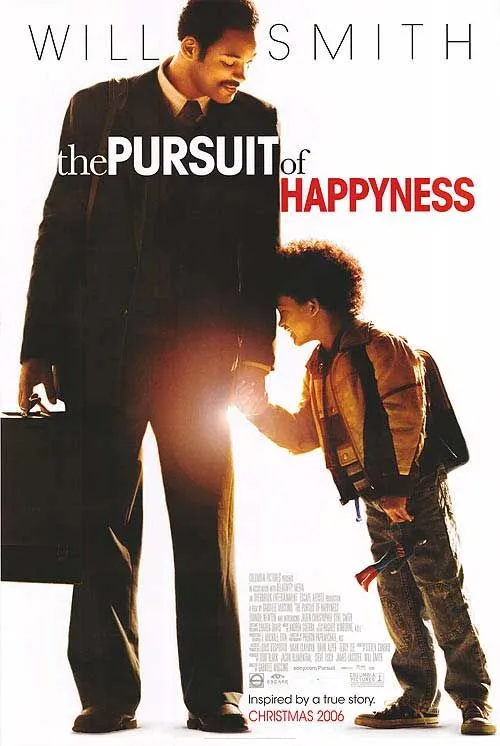 The Pursuit of Happyness poster.