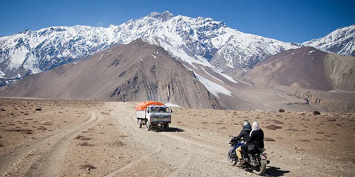 Riding Through Lower Mustang: A Journey to Muktinath