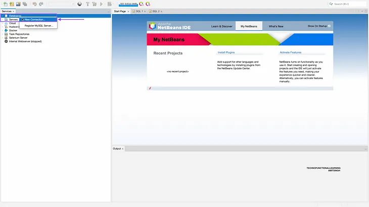 Connect Apache Netbeans with Apache SparkSQL