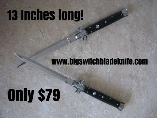 Buying Switchblade Automatic knives online.