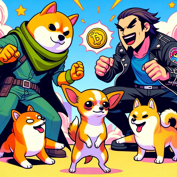 Comparing Chihuahua with Shiba Inu, Floki, and Pepe, and POS vs. POW Blockchains