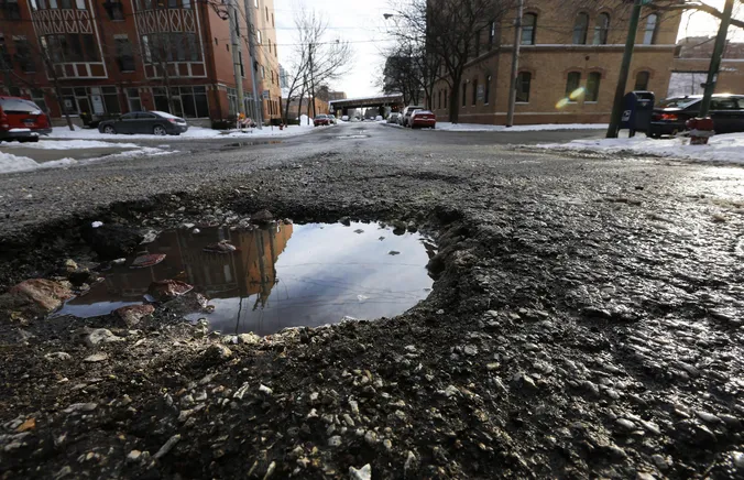 The Reason for your Road Rage: Chicago Potholes