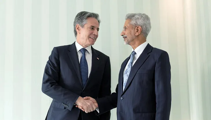 Blinken and Jaishankar Stress Importance of Ensuring Freedom of Navigation in Red Sea