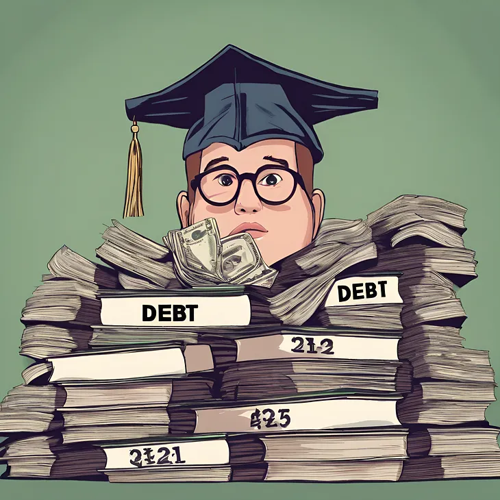 Storytime: Chapter-2: How I Conquered $75K in Student Debt: A Tale of Grit and Determination