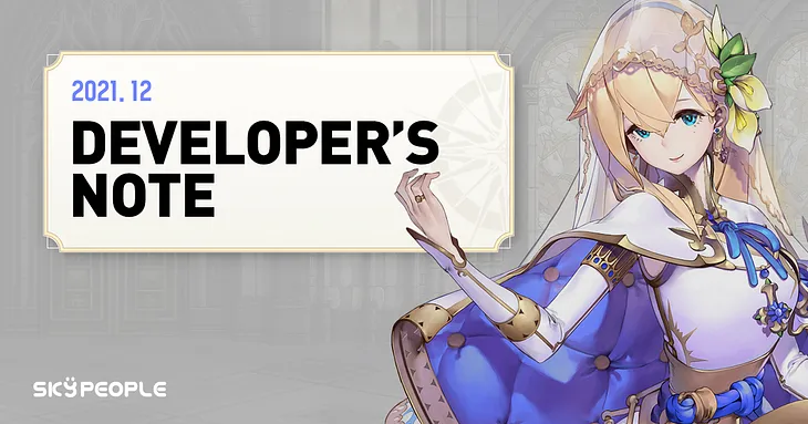 ✏ Developer’s log #1 — Dec 2021