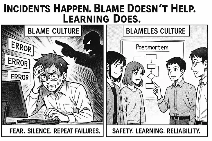 A Key Concept in Site Reliability Engineering: Blameless Postmortems