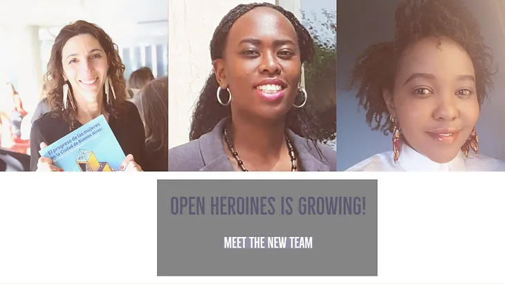 Open Heroines is Growing! Meet Our New Team