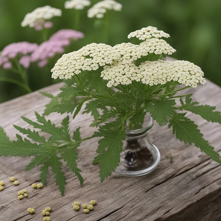 Yarrow as a remedy for COVID-19 symptoms.