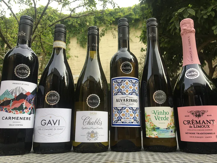 Six Summer Wines from Morrisons