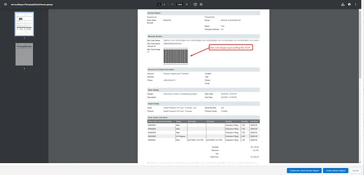 Add Image to Salesforce’s FSL Service Report