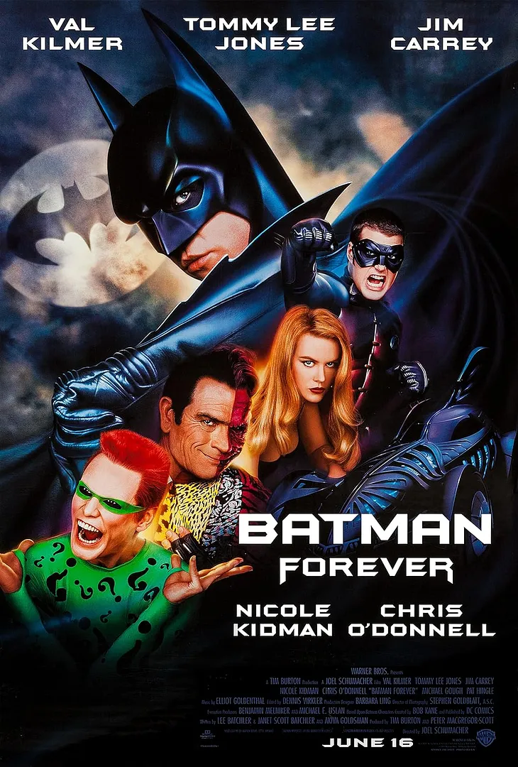 Batman Forever at 30: A Cover Band Version of Tim Burton’s Dark Knight