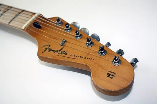 A pre-CBS Fender headstock.