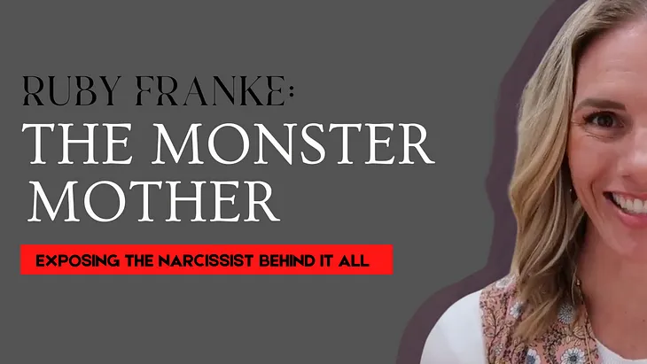 Ruby Franke: A Deep Dive on This Narcissistic Mother