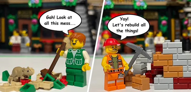 You’ll Rebuild Everything Every Four Years Anyway