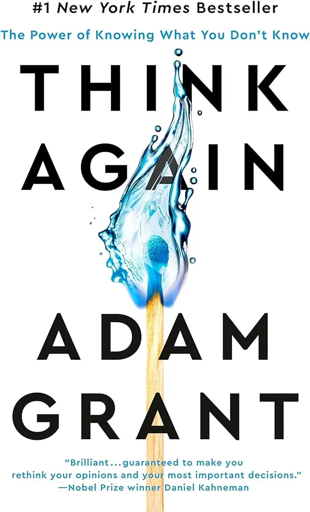 Book Club // Think again by Adam Grant