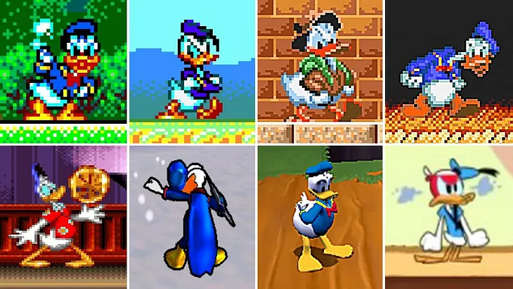 The Top Five Donald Duck games