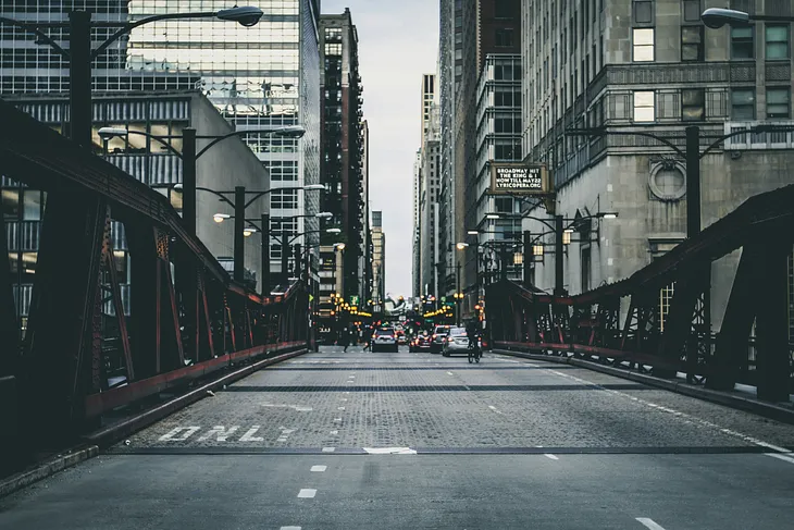 Chicago as the Heat Rolled In