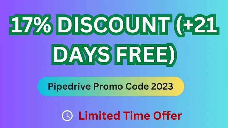 pipedrive promo code