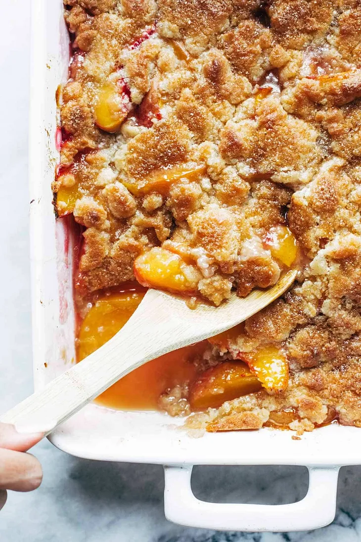 Peach Cobbler of Summers Past