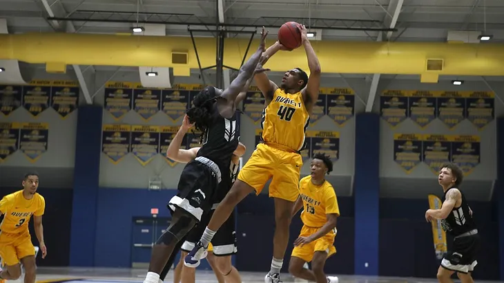 Averett blasts William Peace in conference action on Senior Day