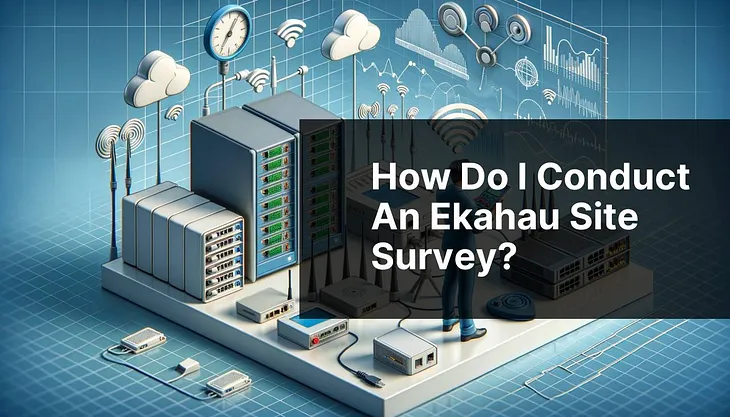 How do I conduct an Ekahau site survey?