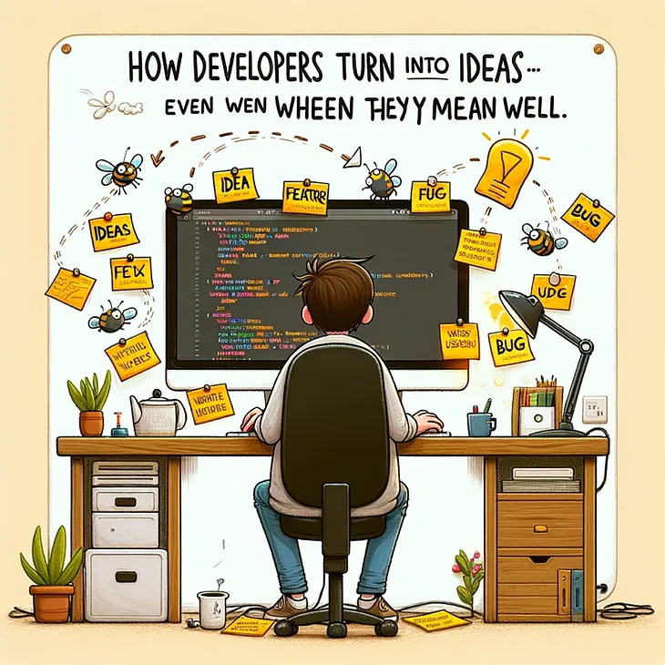 How developers turn ideas into bugs — even when they mean well