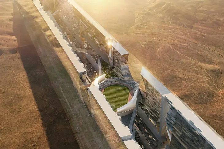 Saudi Arabia Plans to Build a Walled City That Stretches for 75 Miles.