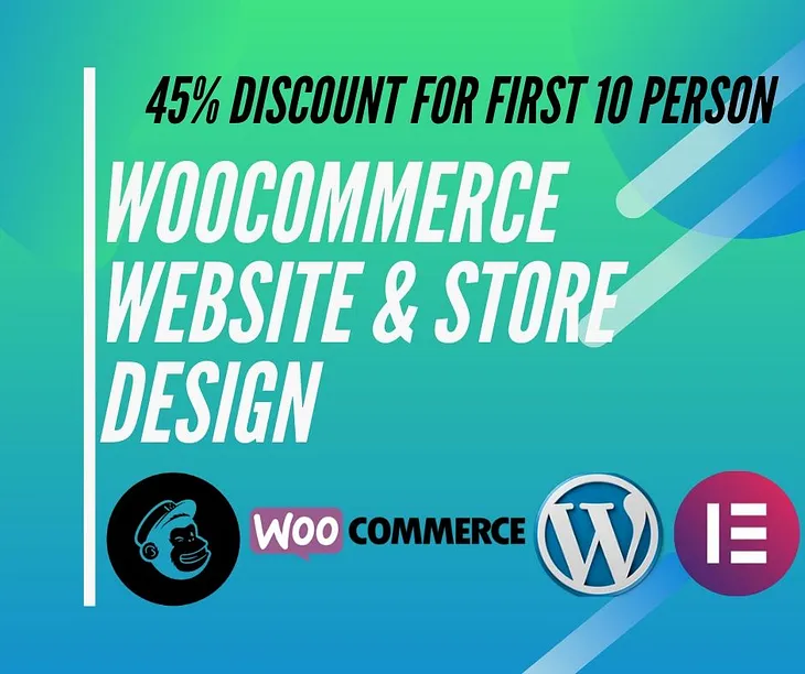 I will develop woocommerce website and store