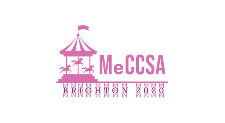 Dennis and Sampaio-Dias presenting at the MeCCSA annual conference in Brighton