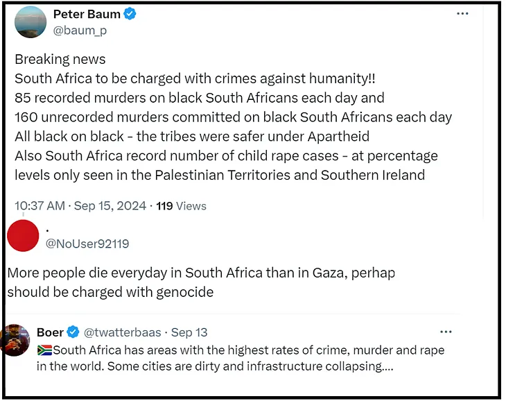 Is South Africa to be Charged with Crimes Against Humanity?