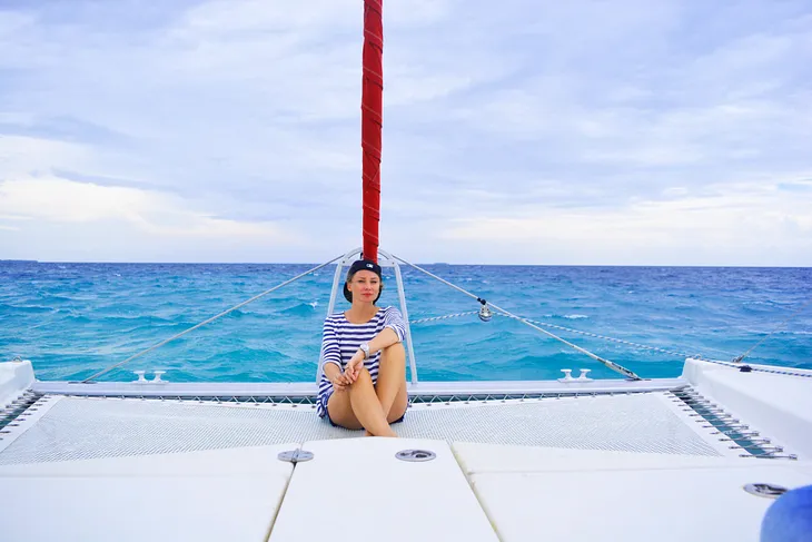 Sailing Yacht Sun Kissed in Maldives