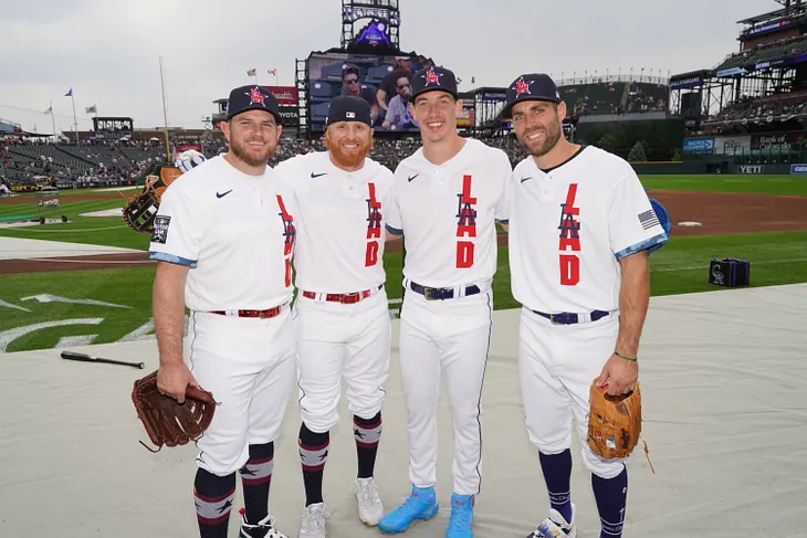 A first hit, a first start and a first game for Dodger All-Stars