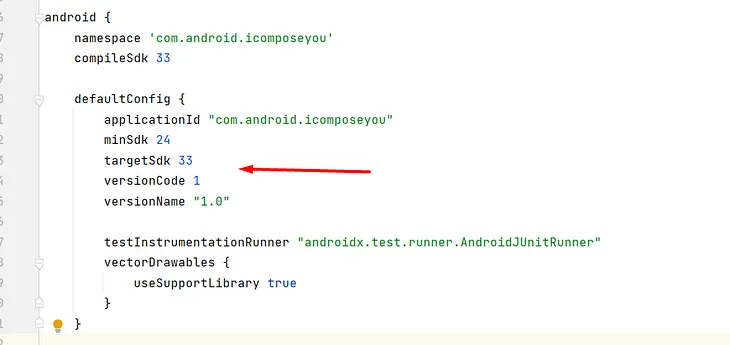 What is difference between Compile , Target and Min SDK in Android