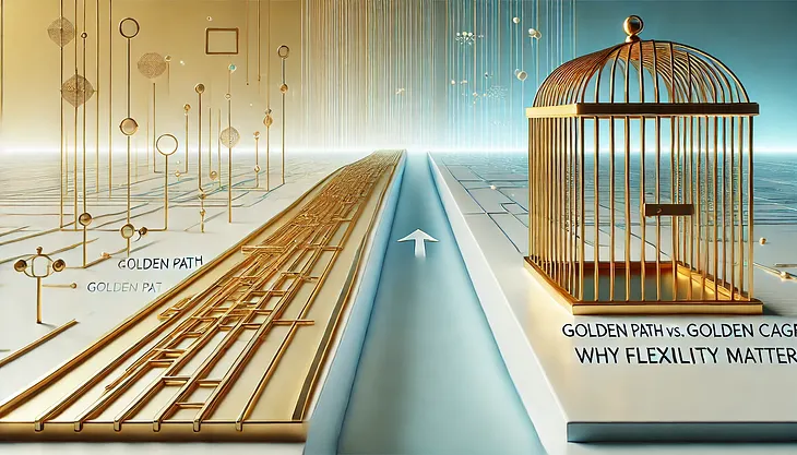 Golden Path vs. Golden Cage in Platform Engineering: Why Flexibility Matters