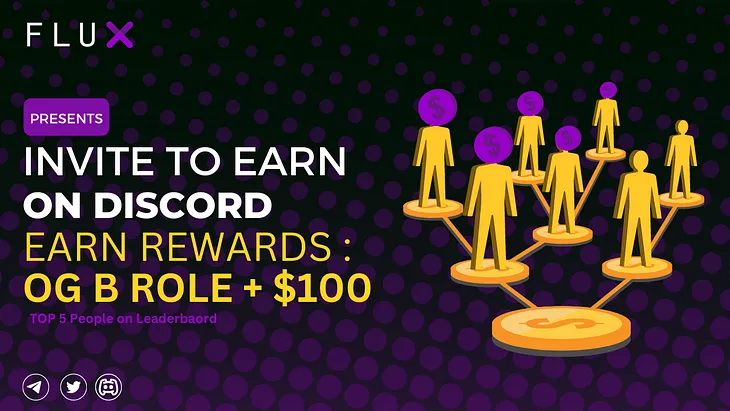 Invite to EARN $USDT Discord Contest > FLUX EXCHANGE