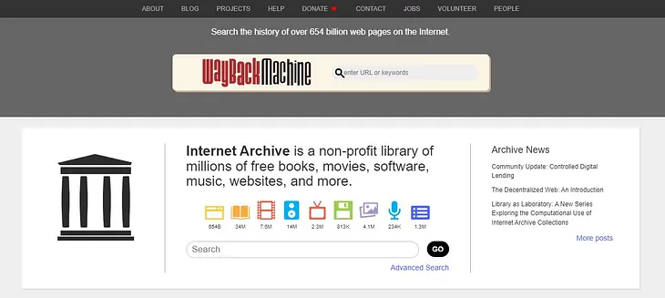 Why use Archive.org
