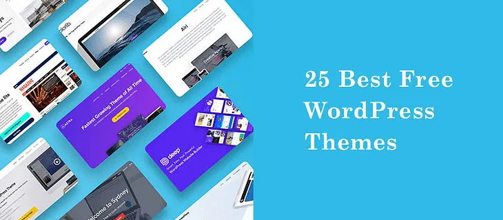 25 Best Free WordPress Themes [Fast, Lightweight & Feature Rich]