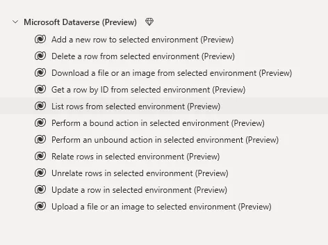 Power Automate Desktop -Dataverse Connector(Preview)