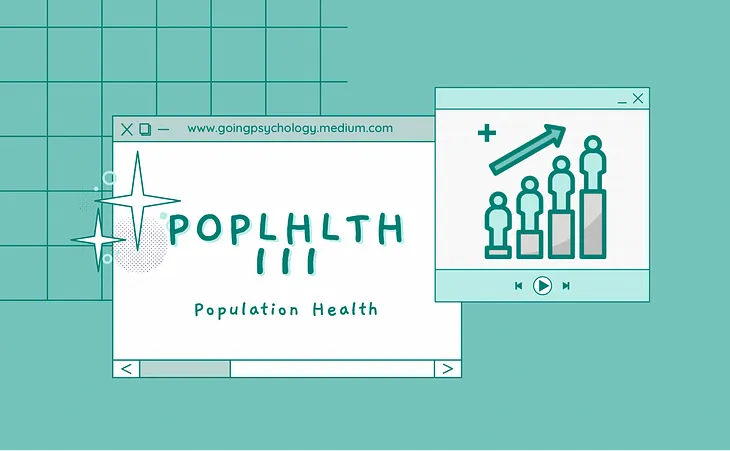 POPLHLTH 111 — Population Health