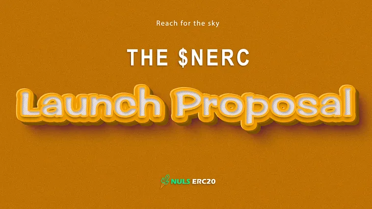 The $NERC Token Launch Proposal