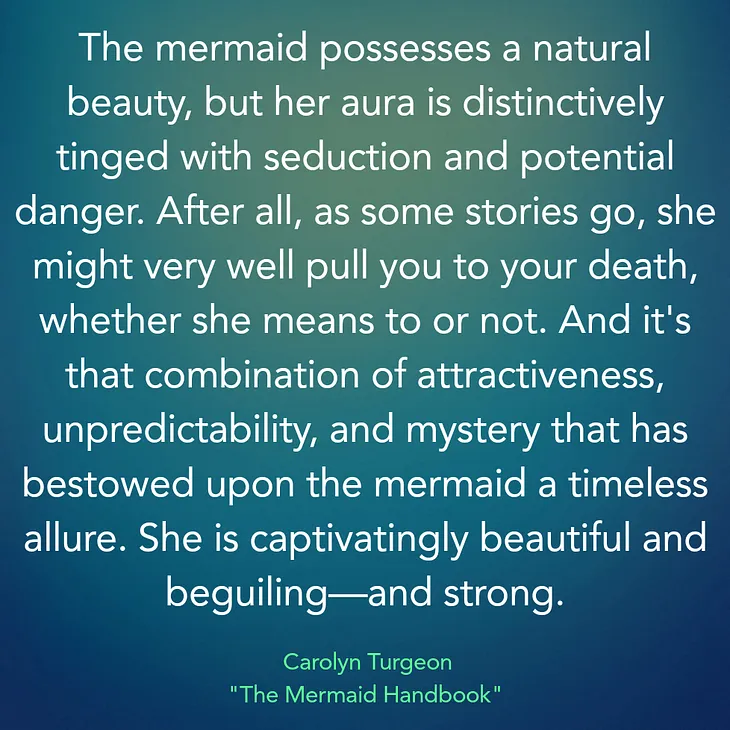 MERMAY: OCEAN CONSERVATION QUOTE 2: Carolyn Turgeon