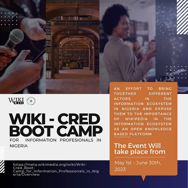 Wiki-Cred Boot-Camp: Strengthening the Credibility of the Nigerian Information Ecosystem