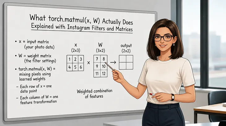 Why Deep Learning Needs Matrices — Just Like Instagram Needs Filters