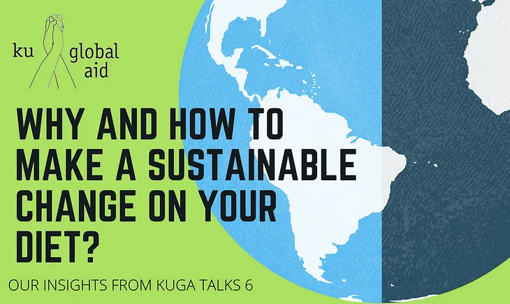 Why and How to Make a Sustainable Change on Your Diet: Our Insights from KUGA Talks 6