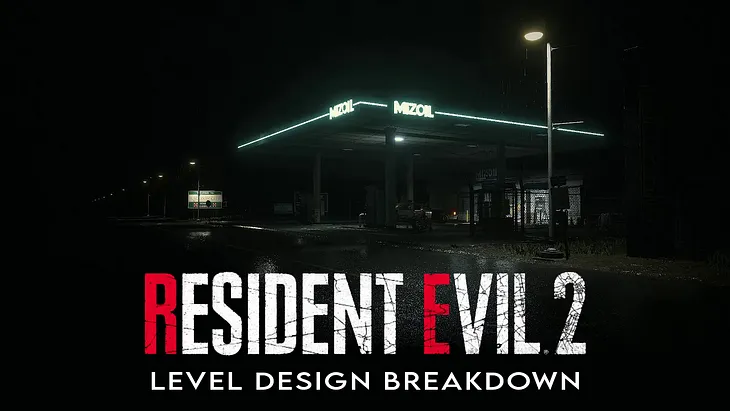 Resident Evil 2 Level Design Breakdown (Gas Station)