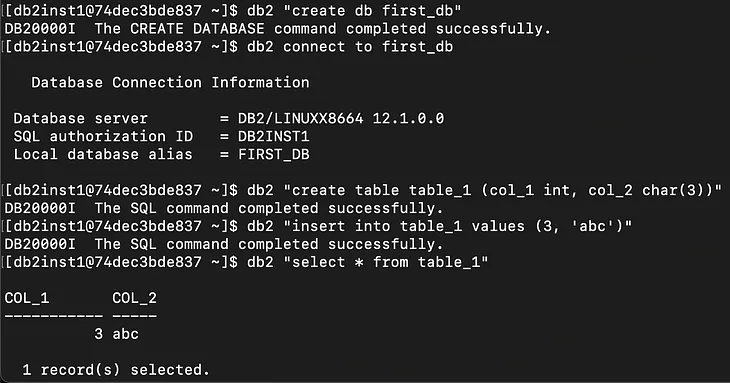 I installed Db2 LUW 12.1 on Mac (with Apple Silicon) — here is how to do it!