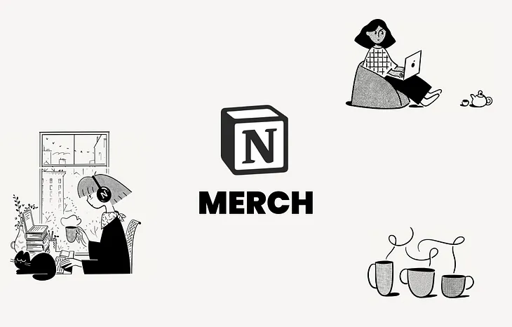 Notion Merch: Avatars, T-shirts, Mugs, Wallpapers & More